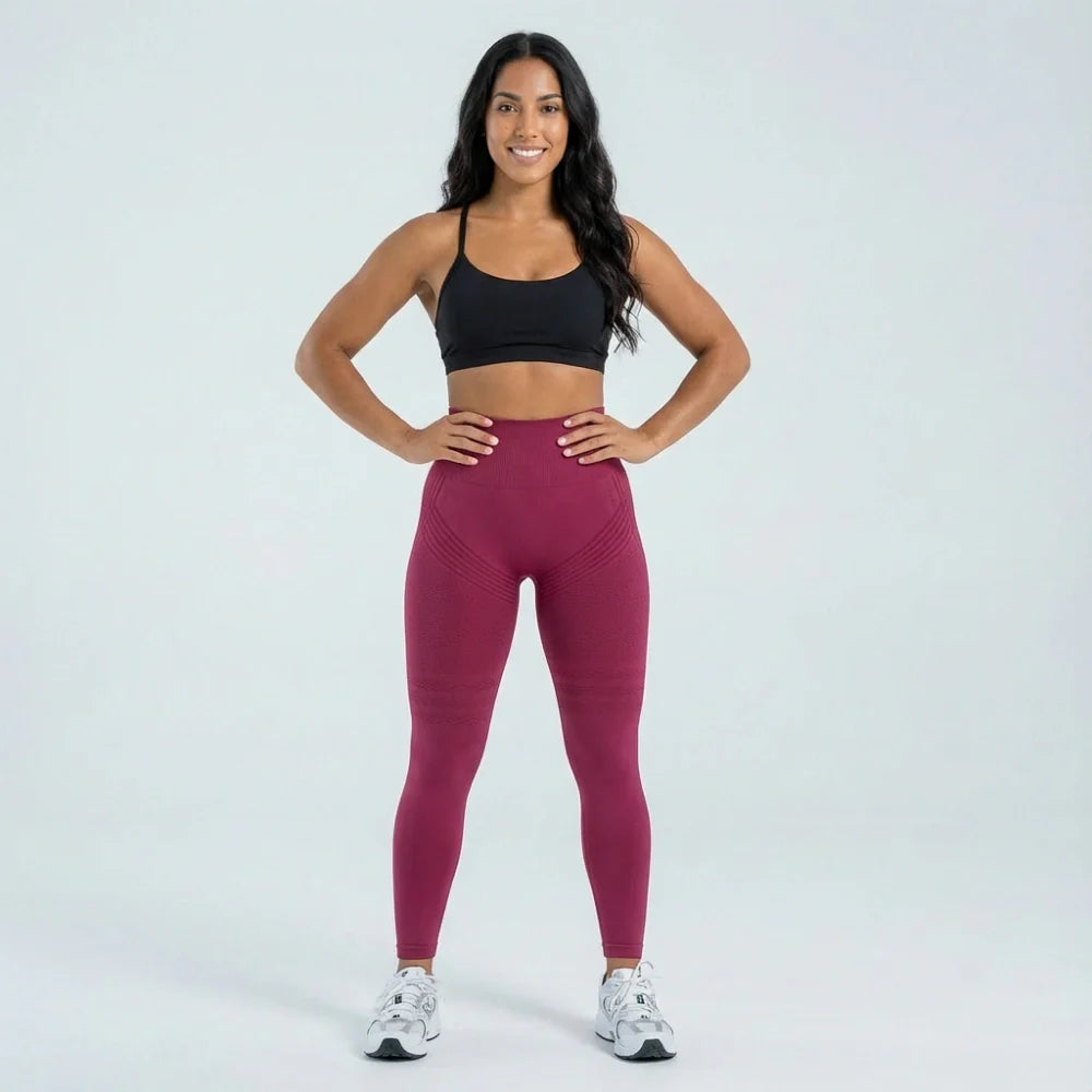Cellumove 3D Leggings - Bordeauxrood