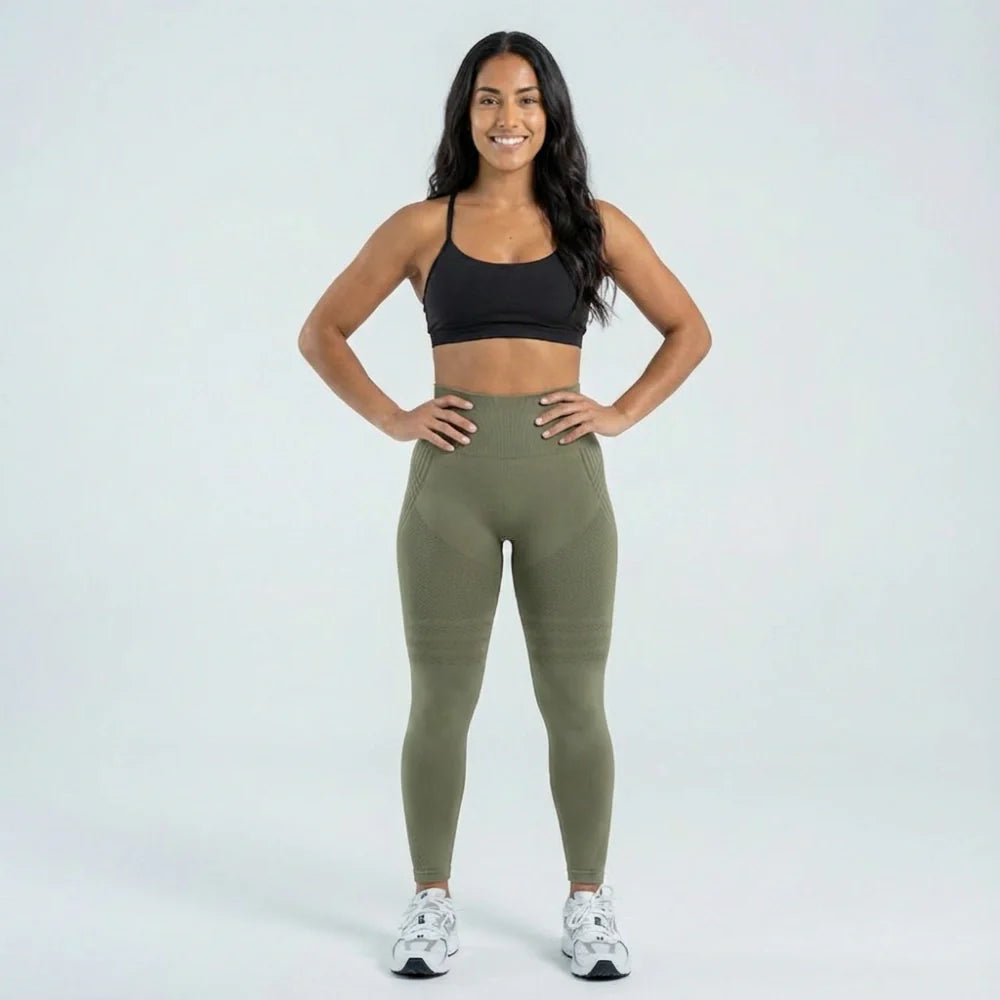 Cellumove 3D Leggings - Legergroen