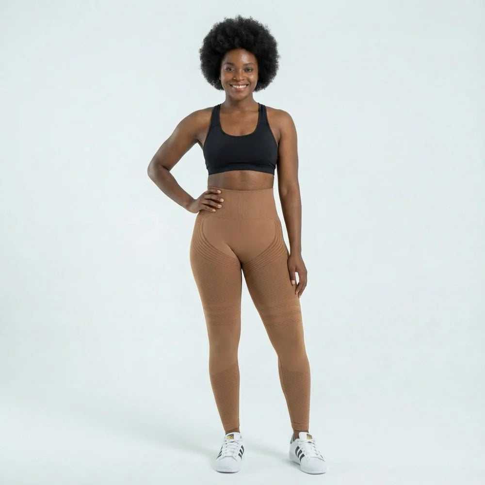 Cellumove 3D Legging - Koffiebruin