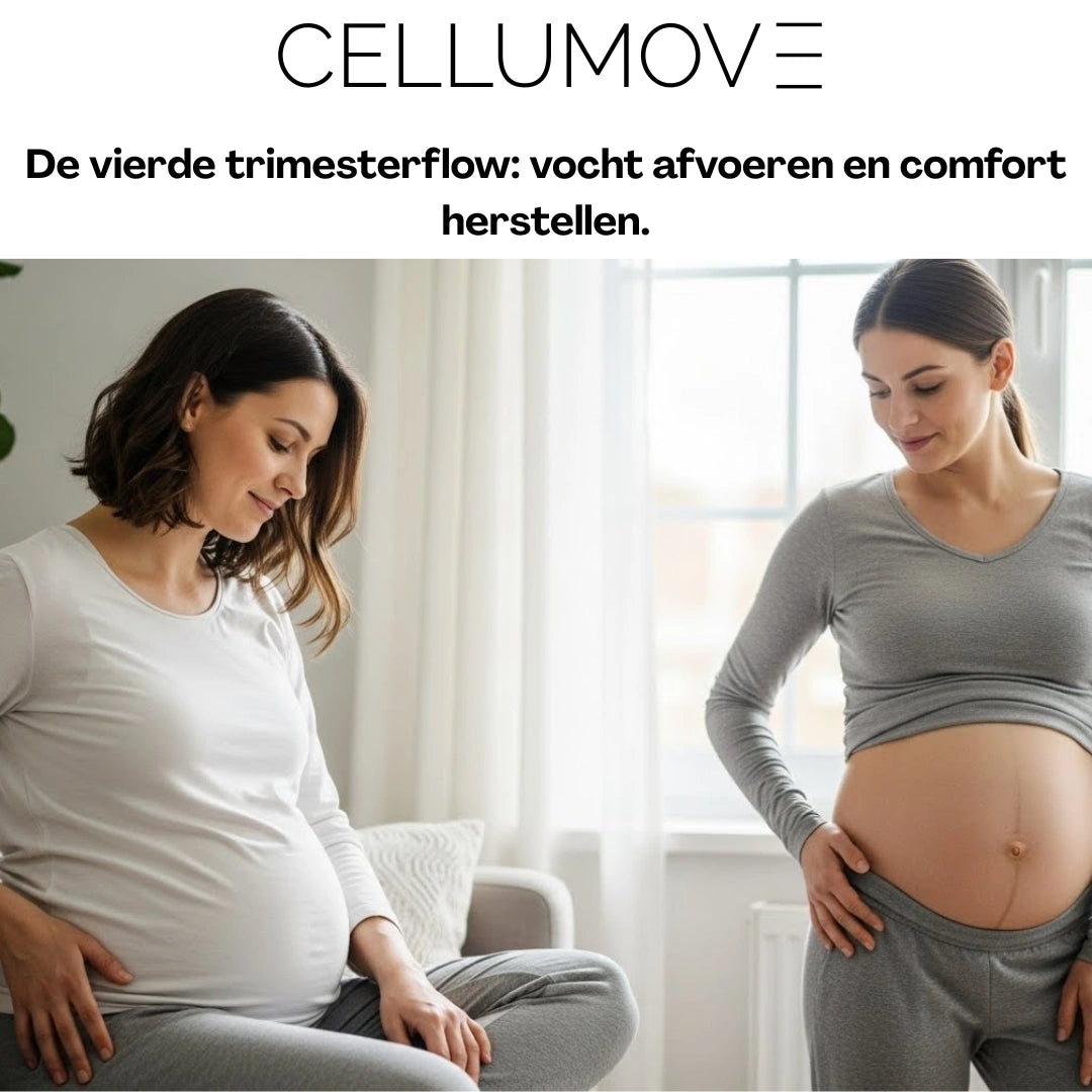 e-bog: "De Vierde Trimester Flow: Vocht Afvoeren en Comfort Herstellen."